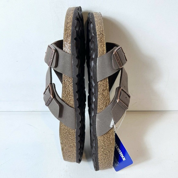 Birkenstock Yao Balance ll Slide Sandal Mocha Womens Size EU 41 US 10 Narrow Fit - Picture 5 of 6